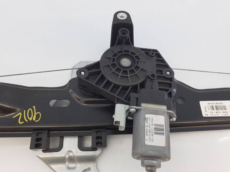 Recambio de elevalunas delantero derecho para nissan qashqai (j11) acenta referencia OEM IAM 807004EA0D  E2-A4-3-2