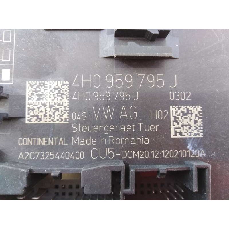 Recambio de modulo electronico para porsche cayenne (typ 92aa) diesel platinum edition referencia OEM IAM 4H0959795J  E1-A5-51-2