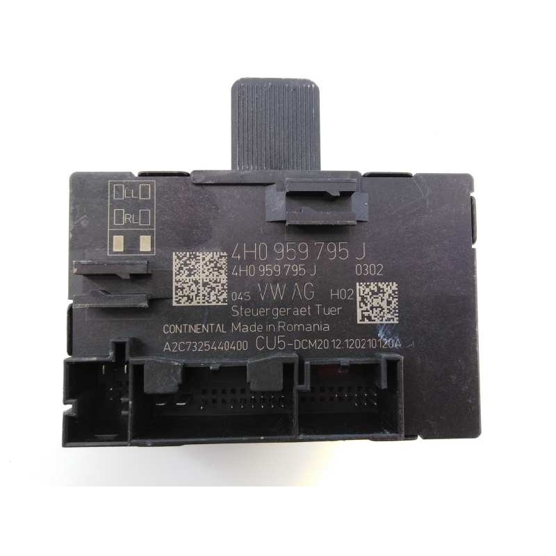 Recambio de modulo electronico para porsche cayenne (typ 92aa) diesel platinum edition referencia OEM IAM 4H0959795J  E1-A5-51-2