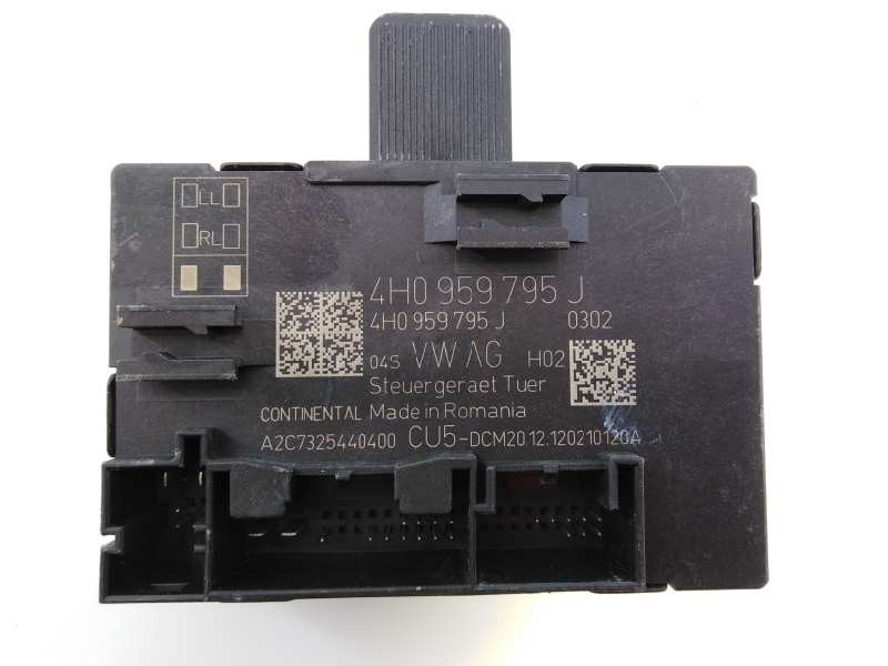 Recambio de modulo electronico para porsche cayenne (typ 92aa) diesel platinum edition referencia OEM IAM 4H0959795J  E1-A5-51-2