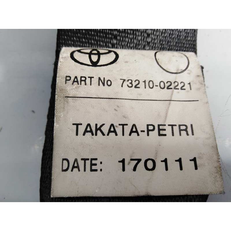 Recambio de cinturon seguridad delantero derecho para toyota auris básico referencia OEM IAM 7321002221  E2-B4-19-2