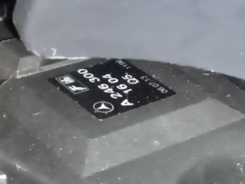 Recambio de pedal acelerador para mercedes-benz clase cla (w117) cla referencia OEM IAM A2643001604  