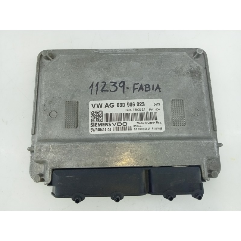 Recambio de centralita motor uce para skoda fabia (5j2 ) young referencia OEM IAM 03D906023 5WP4041404 E2-A1-39-3