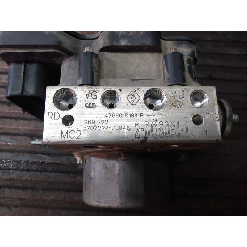 Recambio de abs para renault captur life referencia OEM IAM 476600188R 269722 P3-A8-4-4