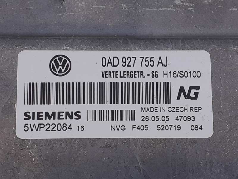 Recambio de centralita cambio automatico para volkswagen touareg (7la) tdi v6 referencia OEM IAM 0AD927755AJ 8015207192084162 E2
