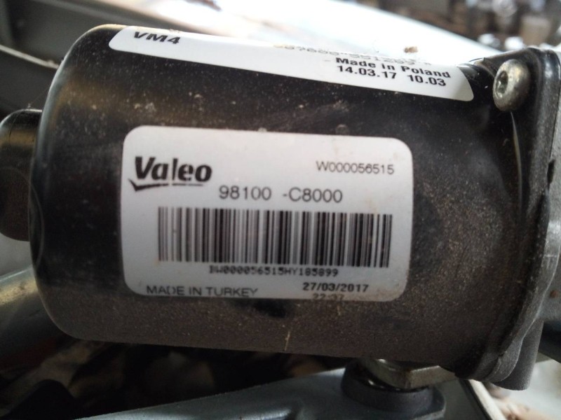 Recambio de motor limpia delantero para hyundai i20 trend referencia OEM IAM 98100GB000 98100C8000 