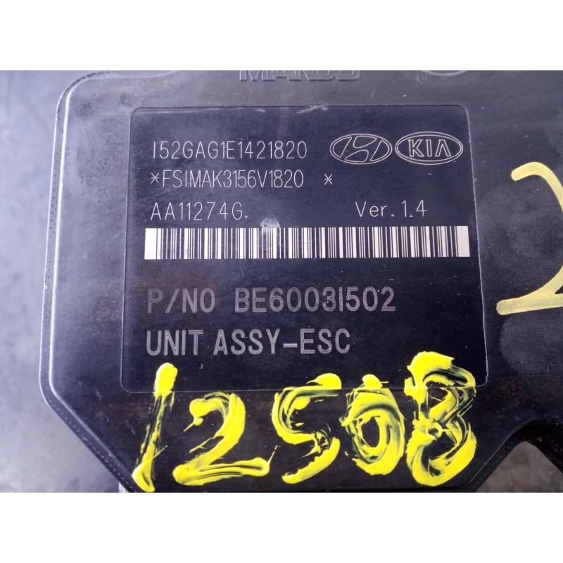Recambio de abs para hyundai i40 tecno blue referencia OEM IAM 589203Z510  P3-A8-28-5