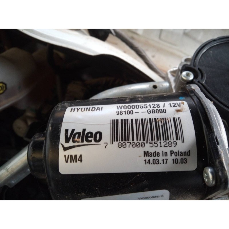 Recambio de motor limpia delantero para hyundai i20 trend referencia OEM IAM 98100GB000 98100C8000 