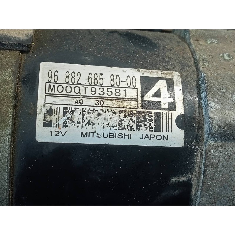 Recambio de motor arranque para peugeot 308 confort referencia OEM IAM 9688268580  P3-A10-8-1