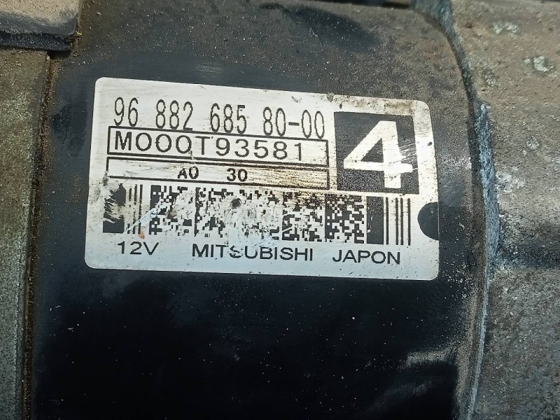 Recambio de motor arranque para peugeot 308 confort referencia OEM IAM 9688268580  P3-A10-8-1