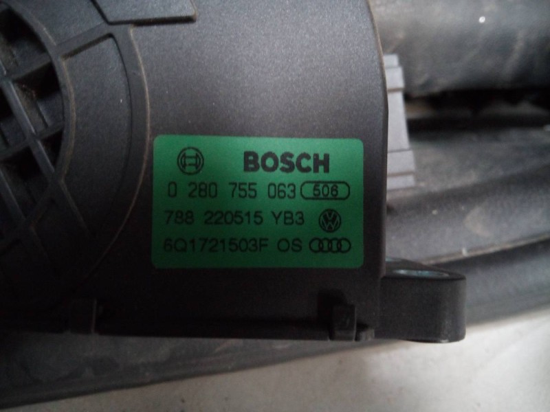 Recambio de pedal acelerador para skoda fabia (5j2 ) young referencia OEM IAM 6Q1721503F 0280755063 