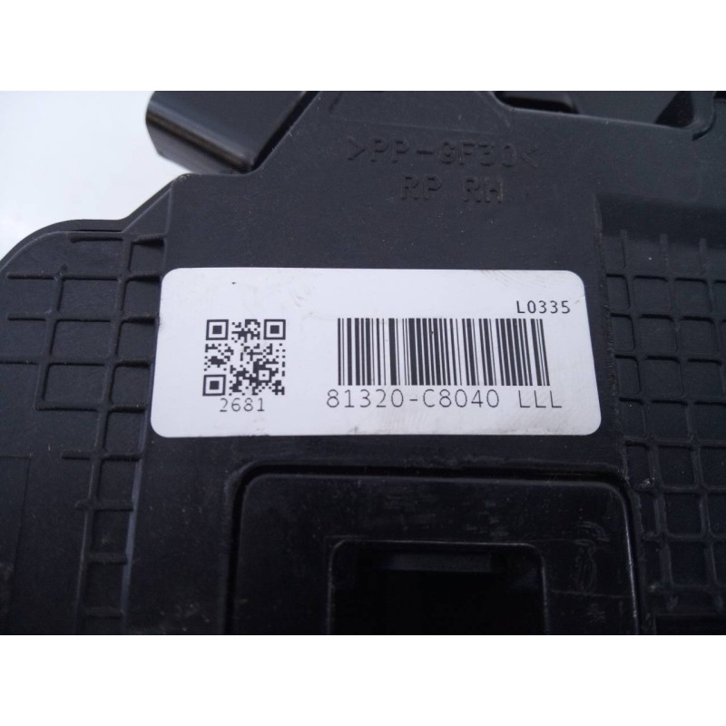 Recambio de cerradura puerta delantera derecha para hyundai i20 trend referencia OEM IAM 81320C8040  E2-B5-60-1