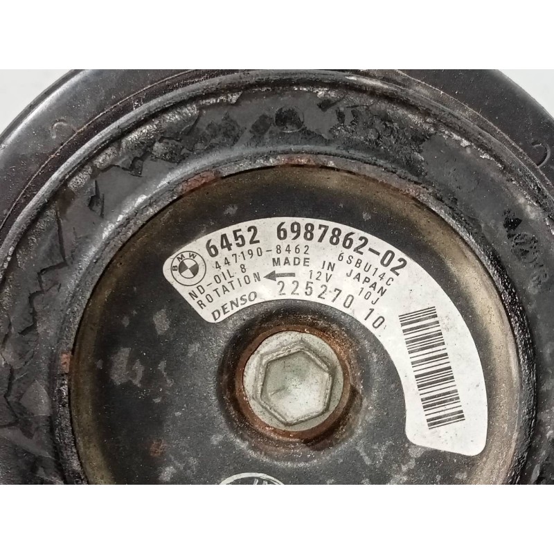 Recambio de compresor aire acondicionado para bmw serie 1 berlina (e81/e87) 118d referencia OEM IAM 4472601851 64526987862 