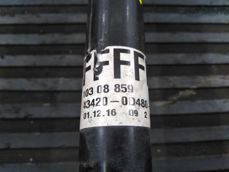 Recambio de transmision delantera izquierda para toyota yaris city referencia OEM IAM 10308859 434200D480 P1-A6-32