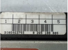 Recambio de centralita abs para audi a4 berlina (b5) 1.9 tdi referencia OEM IAM 4D0907379D 0265108005 E2-A1-23-9 2