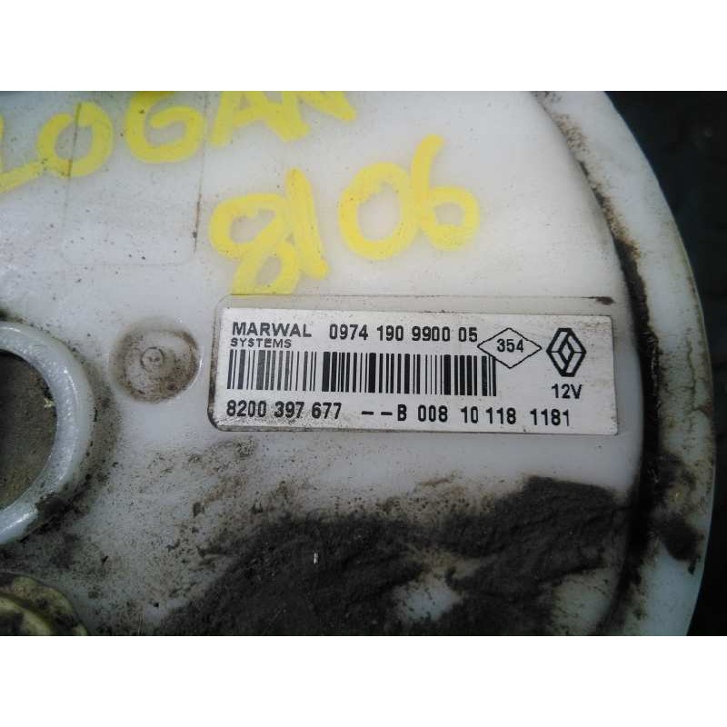 Recambio de aforador para dacia logan ambiance referencia OEM IAM 8200397677B 0974190990005 