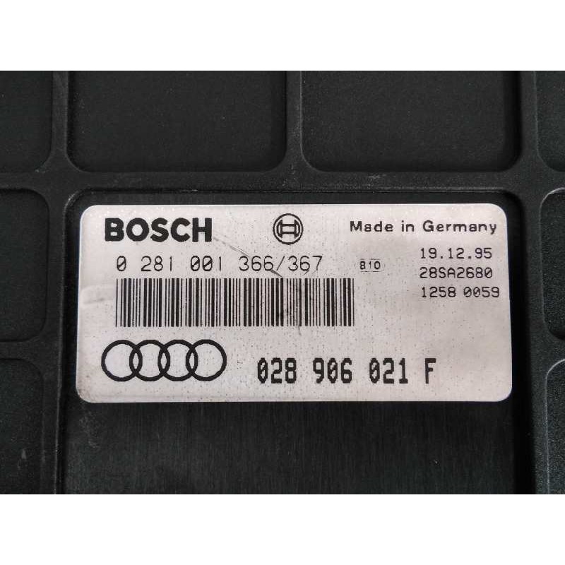 Recambio de centralita motor uce para audi a4 berlina (b5) 1.9 tdi referencia OEM IAM 028906021F 028906021F E2-A1-23-9
