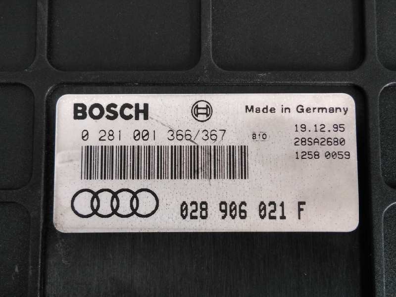 Recambio de centralita motor uce para audi a4 berlina (b5) 1.9 tdi referencia OEM IAM 028906021F 028906021F E2-A1-23-9