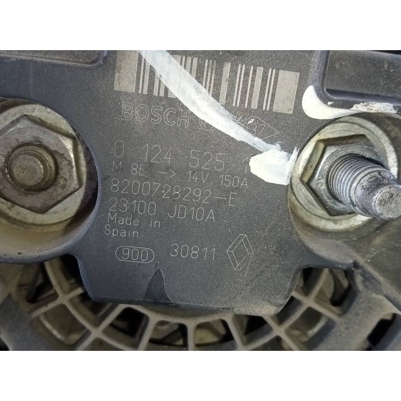 Recambio de alternador para nissan qashqai+2 (jj10) acenta referencia OEM IAM 23100JD10A 8200728292E P3-A4-24-3