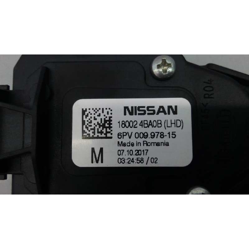 Recambio de pedal acelerador para nissan qashqai (j11) tekna referencia OEM IAM 180024BA0B 6PV00997815 E3-B4-33-1