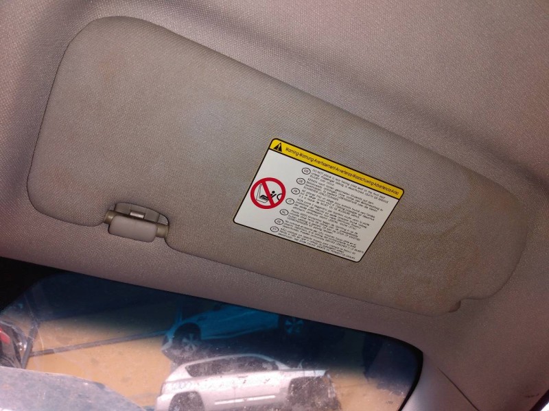 Recambio de parasol derecho para hyundai i40 tecno blue referencia OEM IAM   