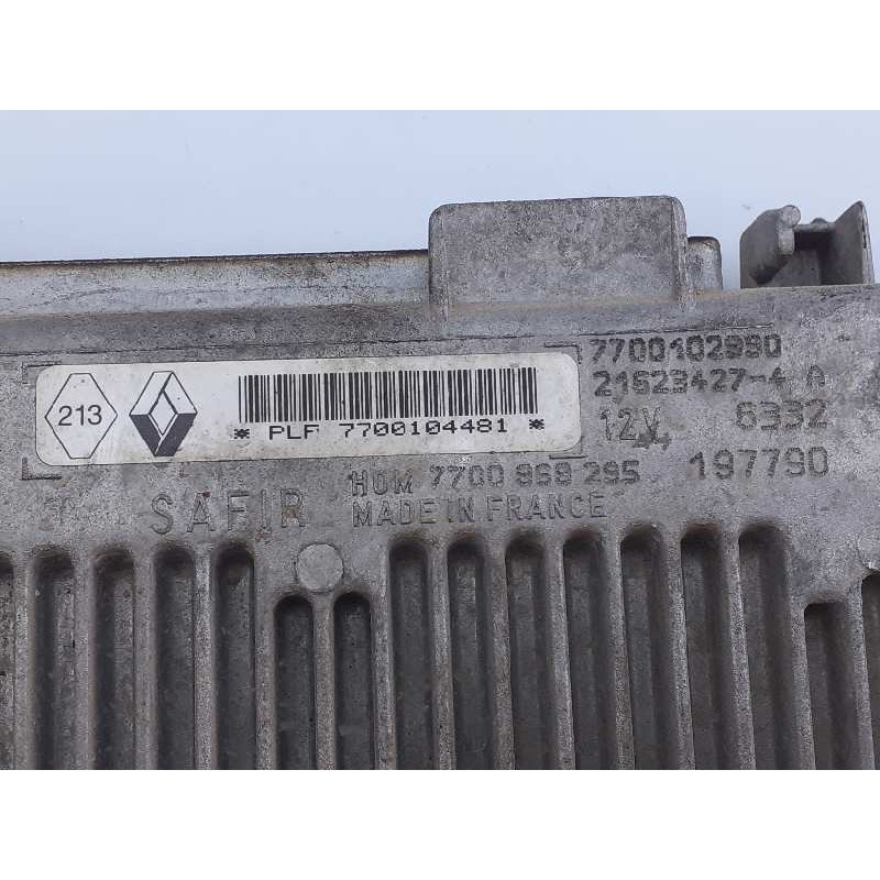 Recambio de centralita motor uce para renault clio i fase i+ii (b/c57) 1.2 alize referencia OEM IAM 7700104481 21623427 E2-A1-6-