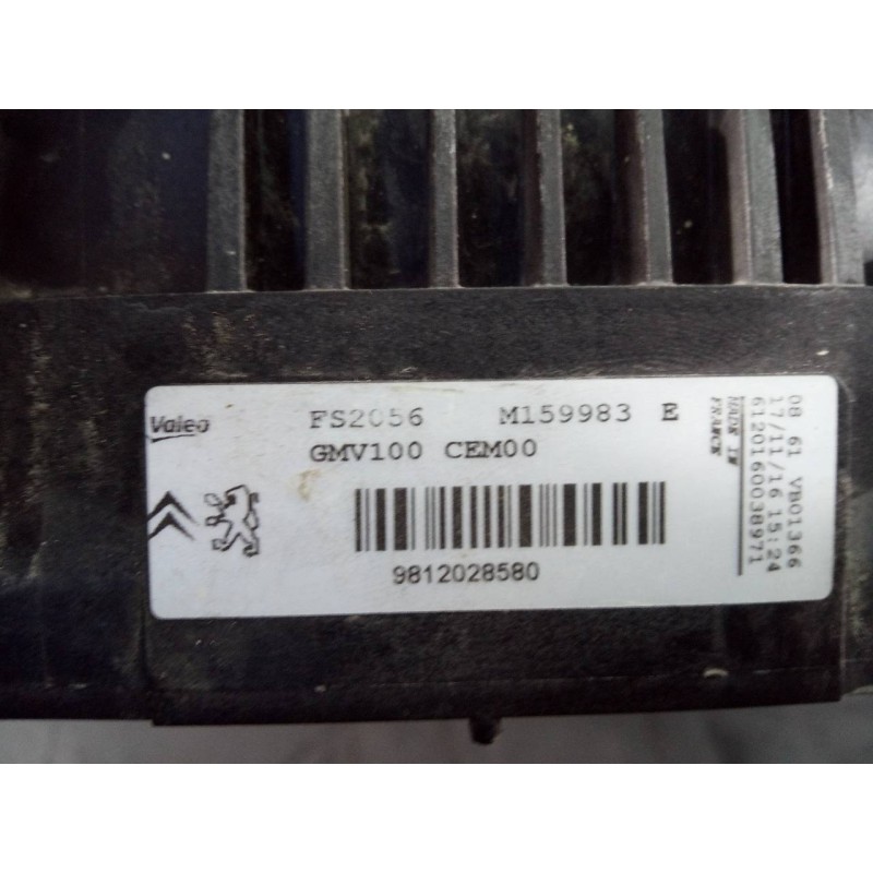 Recambio de electroventilador para peugeot 208 active referencia OEM IAM 9812028580  P2-B9-2
