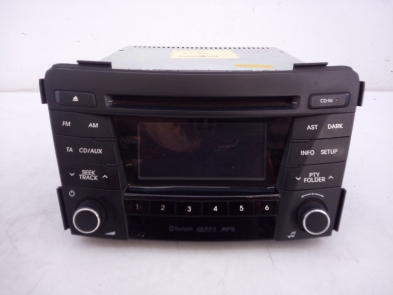 Recambio de sistema audio / radio cd para hyundai i40 tecno blue referencia OEM IAM 961703Z0704X  E3-A3-45-2