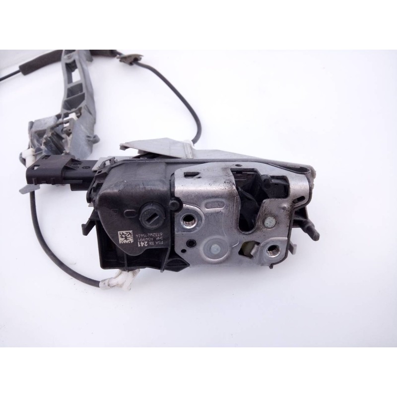 Recambio de cerradura puerta trasera derecha para peugeot 5008 premium referencia OEM IAM 6132W215414  E1-A4-35-2