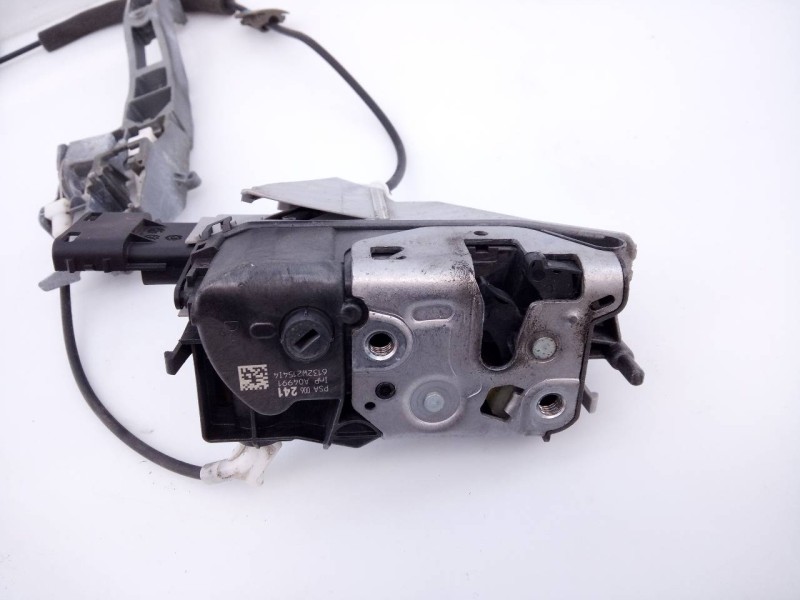 Recambio de cerradura puerta trasera derecha para peugeot 5008 premium referencia OEM IAM 6132W215414  E1-A4-35-2