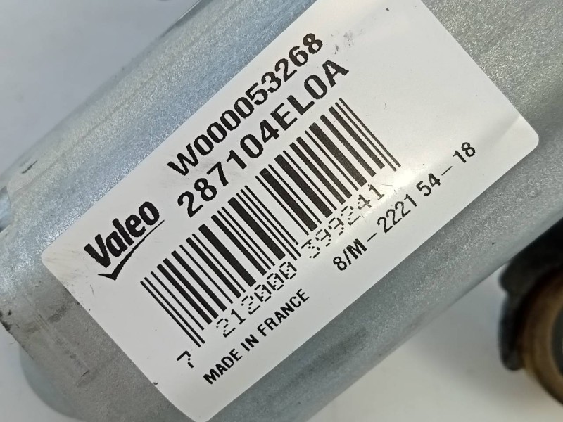 Recambio de motor limpia trasero para nissan qashqai (j11) acenta referencia OEM IAM 287104EL0A  E2-A4-55-2