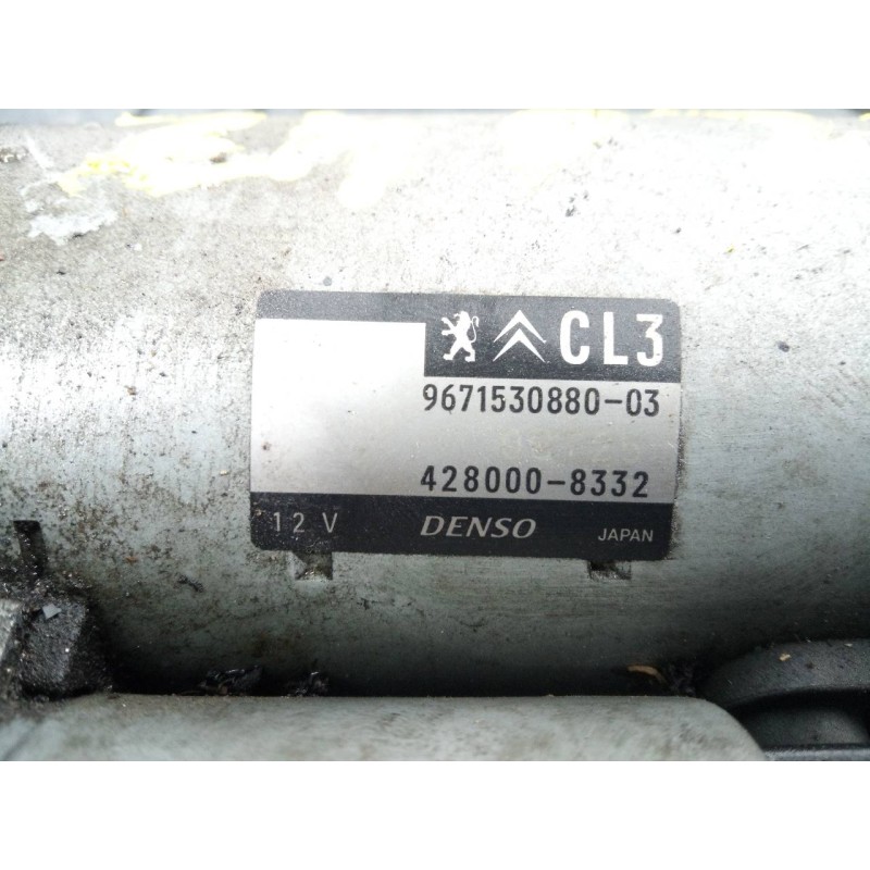 Recambio de motor arranque para peugeot 208 active referencia OEM IAM 9671530880 4280008332 P3-A7-28-2