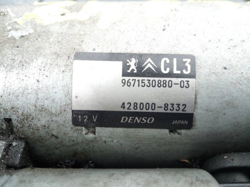 Recambio de motor arranque para peugeot 208 active referencia OEM IAM 9671530880 4280008332 P3-A7-28-2