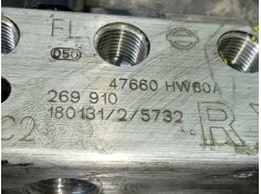 Recambio de abs para nissan qashqai (j11) acenta referencia OEM IAM 47660HW60A  P3-A8-19-5 2