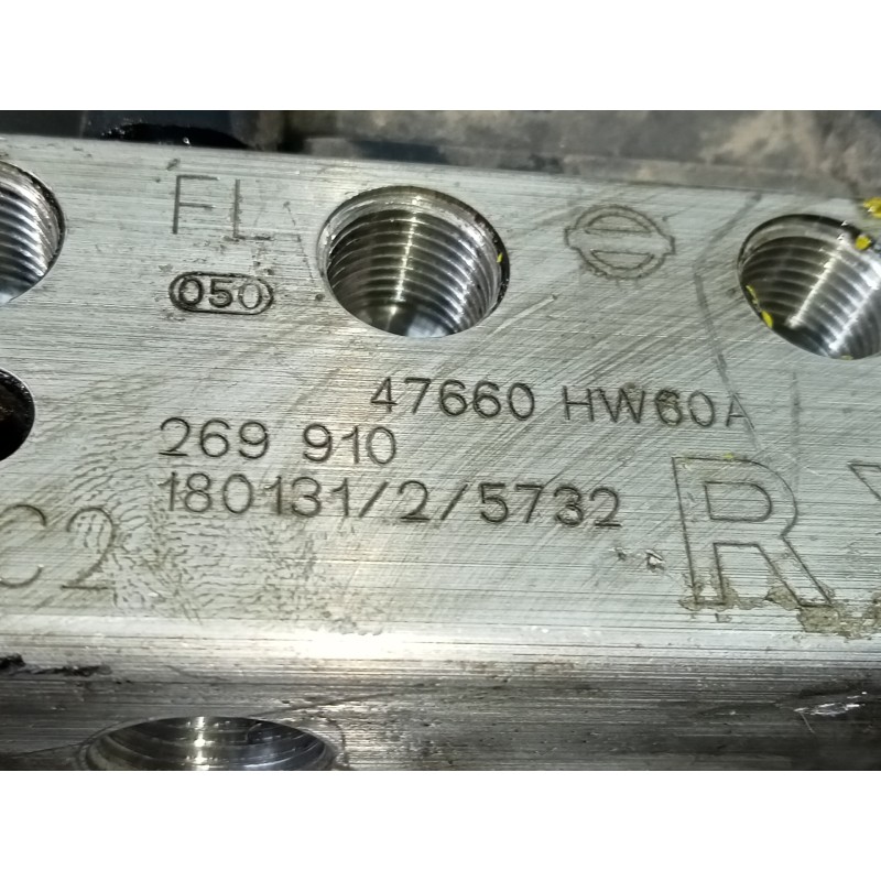 Recambio de abs para nissan qashqai (j11) acenta referencia OEM IAM 47660HW60A  P3-A8-19-5