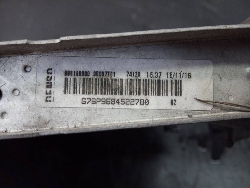 Recambio de radiador agua para peugeot 208 active referencia OEM IAM 95007T01  P2-A6-8