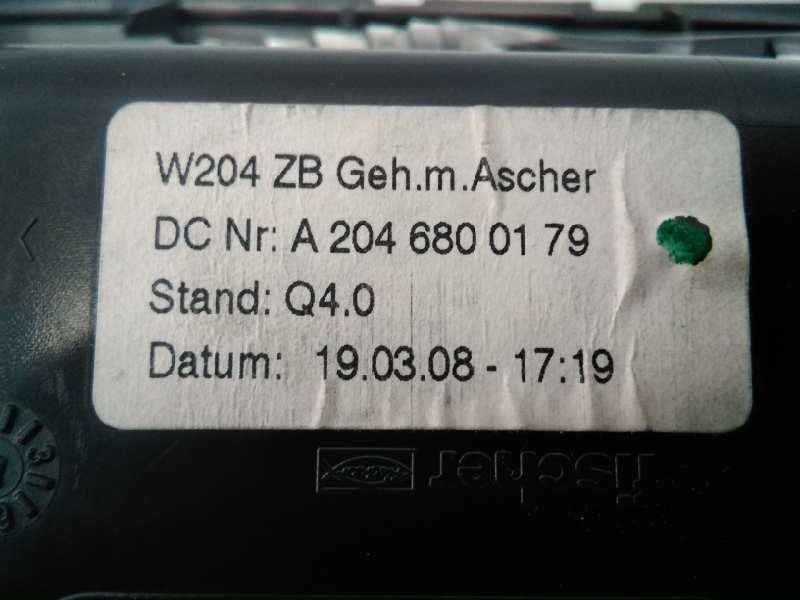 Recambio de cenicero para mercedes-benz clase c (w204) berlina c 220 cdi (204.008) referencia OEM IAM A2046800179  E3-A1-20-1