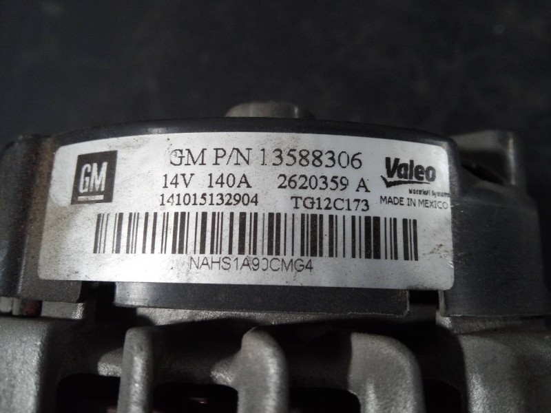 Recambio de alternador para opel insignia berlina excellence referencia OEM IAM 13588306 2620359A P3-B6-14-2