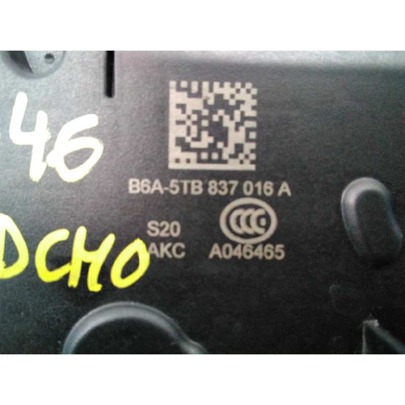 Recambio de cerradura puerta delantera derecha para volkswagen polo advance referencia OEM IAM 5TB837016A  E1-B6-48-3