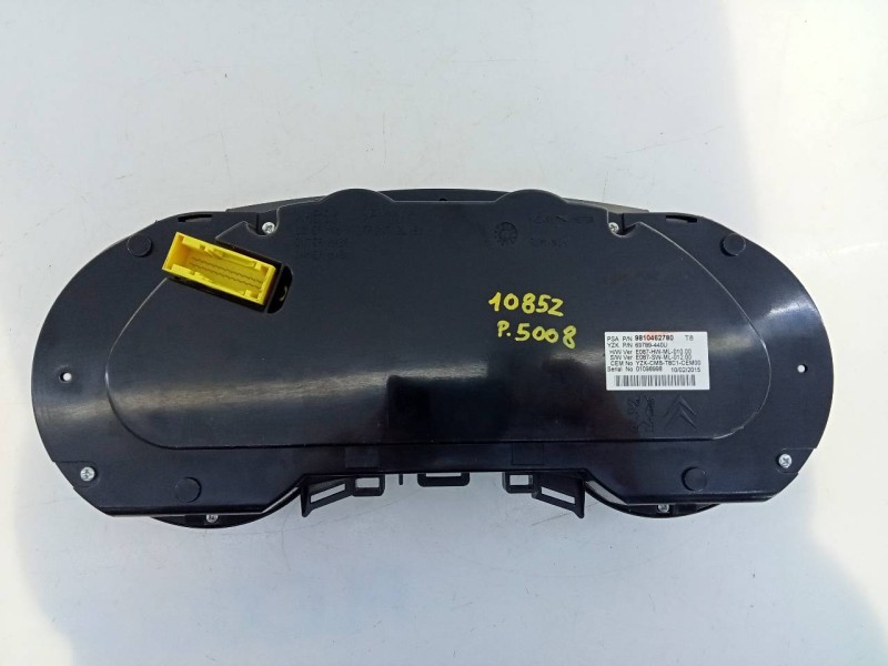 Recambio de cuadro instrumentos para peugeot 5008 allure referencia OEM IAM 9810462780  E3-B2-30-1