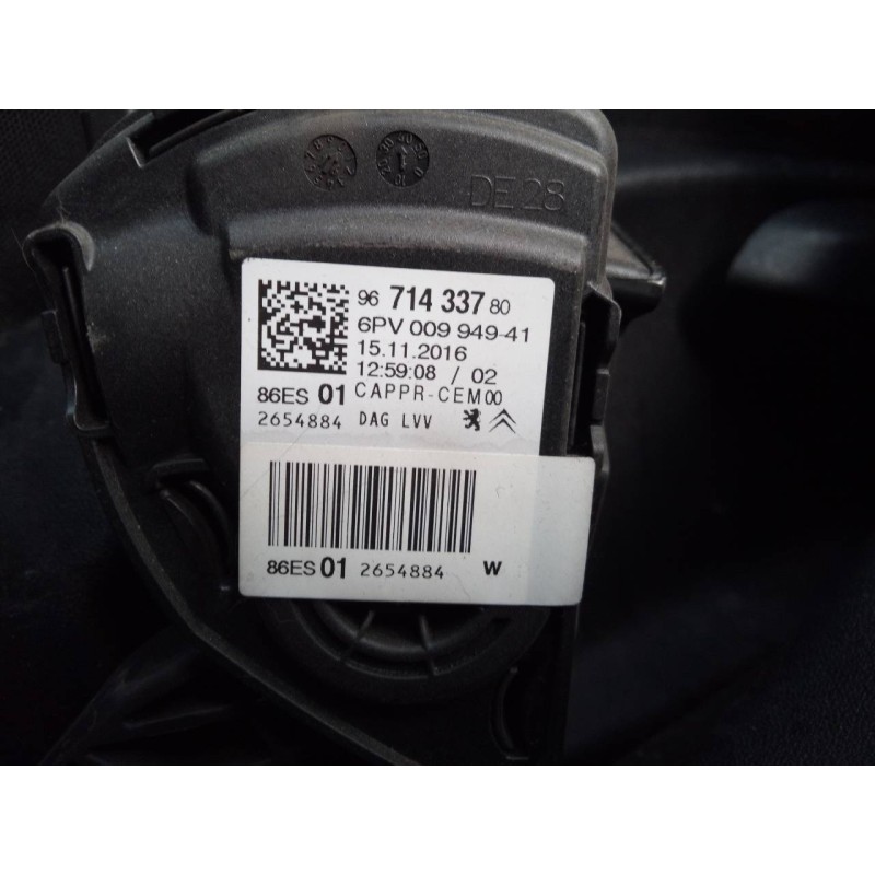 Recambio de pedal acelerador para peugeot 208 active referencia OEM IAM 9661433780 6PV00994941 
