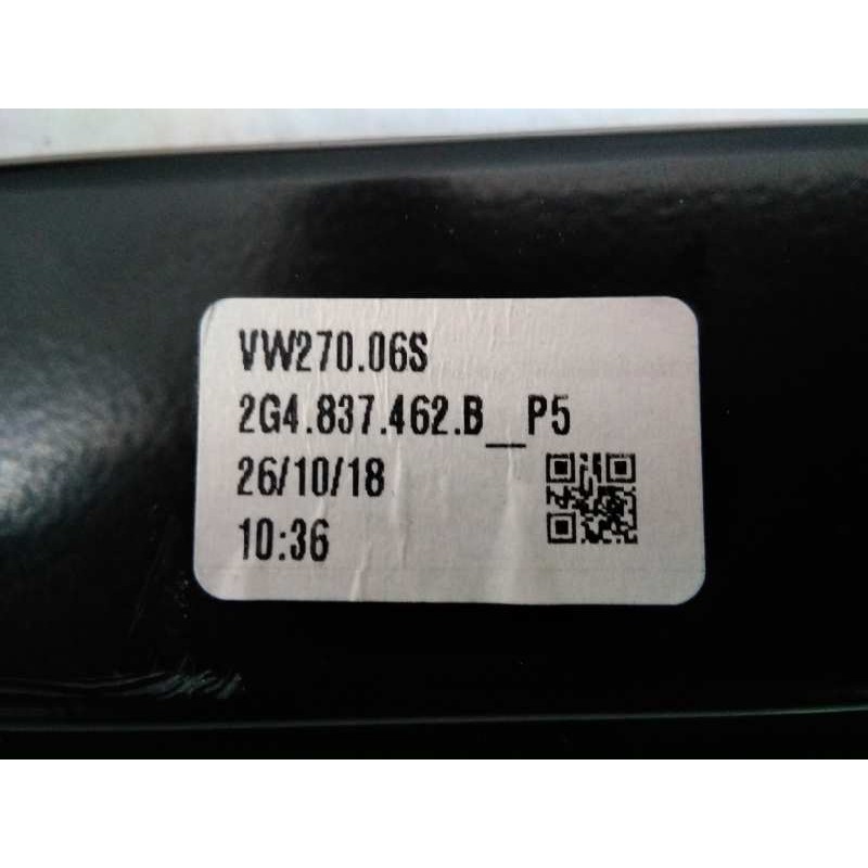 Recambio de elevalunas delantero derecho para volkswagen polo advance referencia OEM IAM 2G4837462B 2Q1959882B E1-B6-46-1