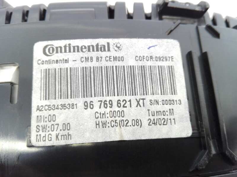 Recambio de cuadro instrumentos para citroën ds4 design referencia OEM IAM 96769621XT CMBB7CEM00 E3-B2-30-4