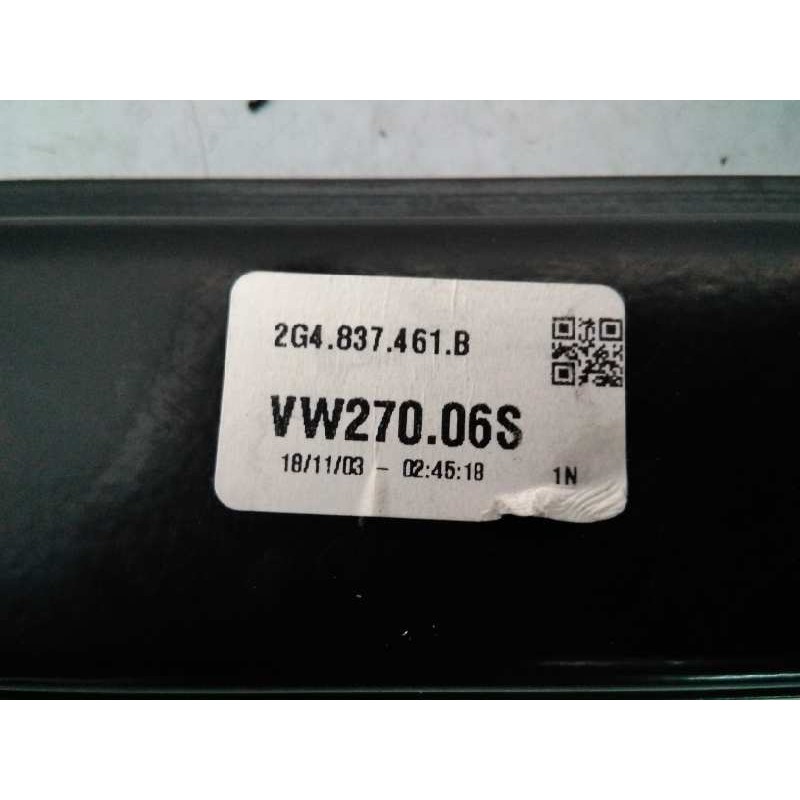 Recambio de elevalunas delantero izquierdo para volkswagen polo advance referencia OEM IAM 2G4837461B 2Q1959881B E1-B6-46-1