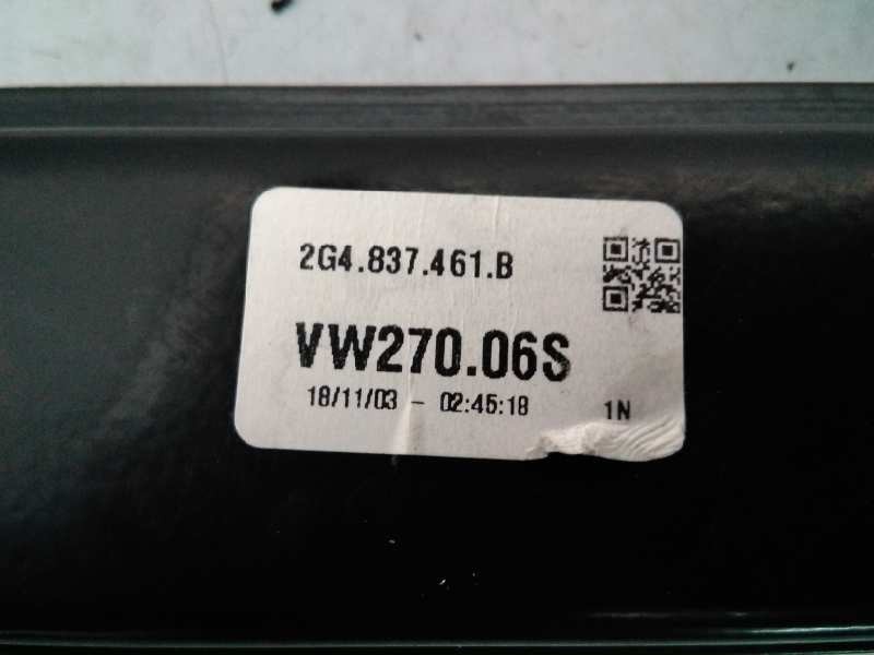 Recambio de elevalunas delantero izquierdo para volkswagen polo advance referencia OEM IAM 2G4837461B 2Q1959881B E1-B6-46-1