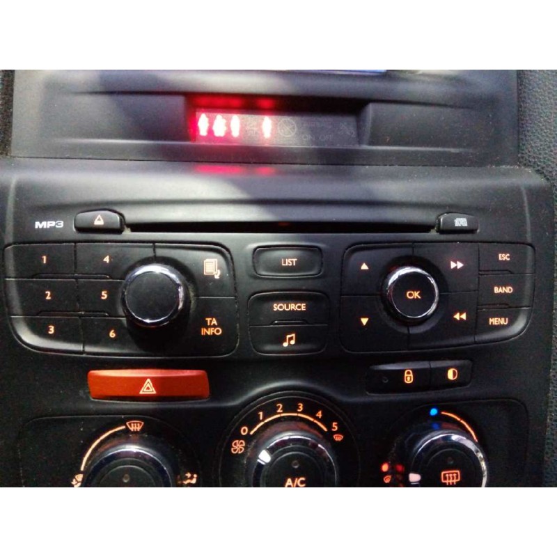Recambio de sistema audio / radio cd para citroën ds4 design referencia OEM IAM 9666994580 00030281 E3-B2-30-4