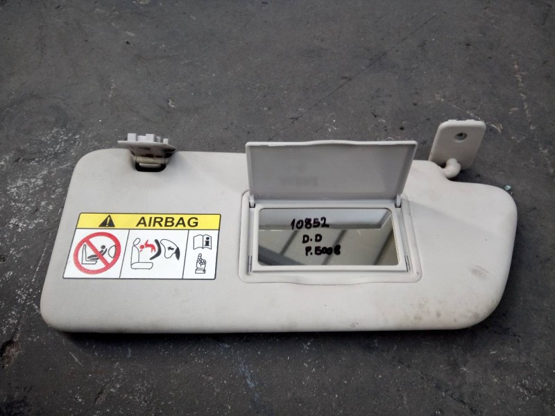 Recambio de parasol derecho para peugeot 5008 allure referencia OEM IAM   E1-A4-44-2