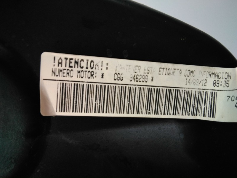 Recambio de motor completo para seat ibiza (6j5) reference referencia OEM IAM CGGB  M1-A1-66