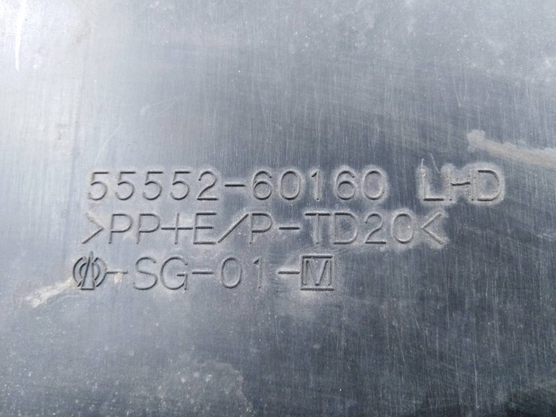 Recambio de guantera para toyota land cruiser (j15) basis referencia OEM IAM 5555260160LHD  P2-B3-12