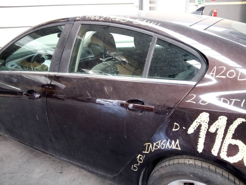 Recambio de puerta trasera izquierda para opel insignia berlina excellence referencia OEM IAM   